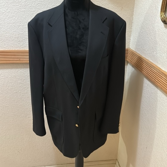 Black Stafford 43R button down blazer jacket! - Picture 5 of 13